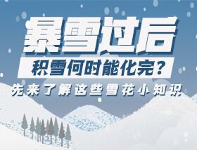 暴雪过后积雪何时能化完？