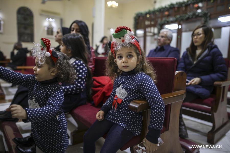 MIDEAST-GAZA-CHRISTMAS