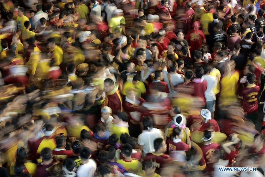 PHILIPPINES-MANILA-BLACK NAZARENE-ANNUAL FEAST