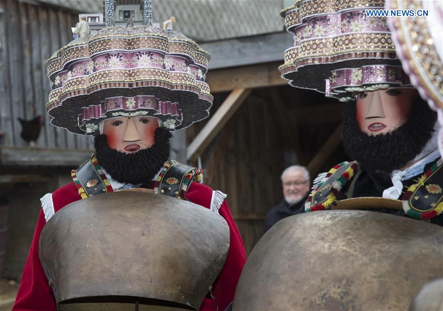 SWITZERLAND-APPENZELL AUSSERRHODEN-NEW YEAR'S EVE-JULIAN CALENDAR-TRADITION