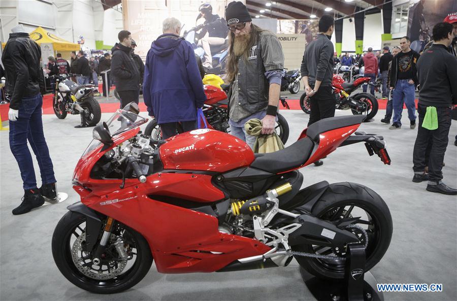 CANADA-VANCOUVER-MOTORCYCLE SHOW