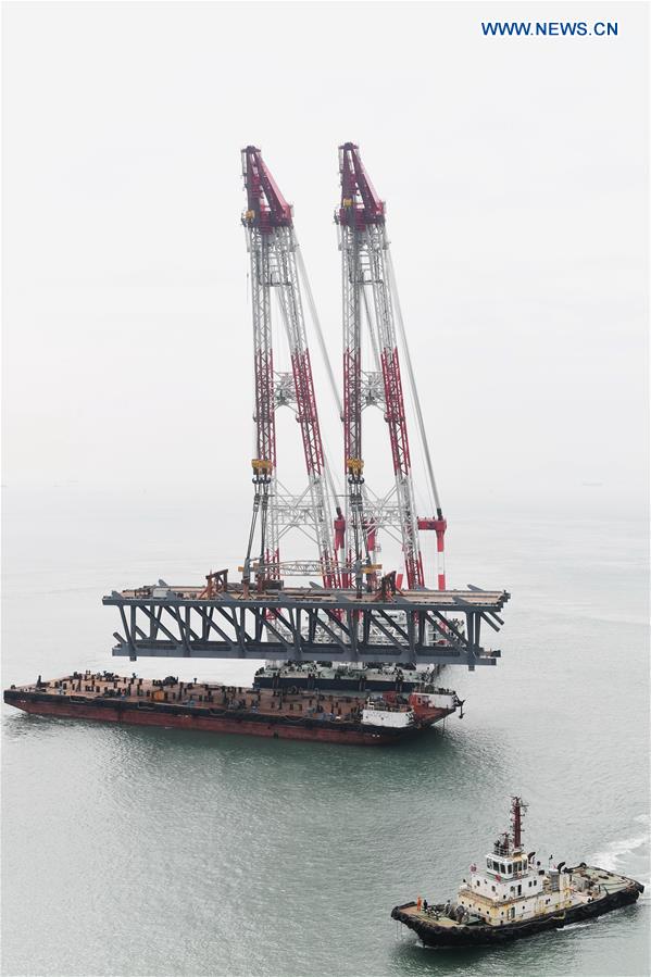 CHINA-FUJIAN-EXPRESSWAY-RAILWAY BRIDGE-CONSTRUCTION (CN)