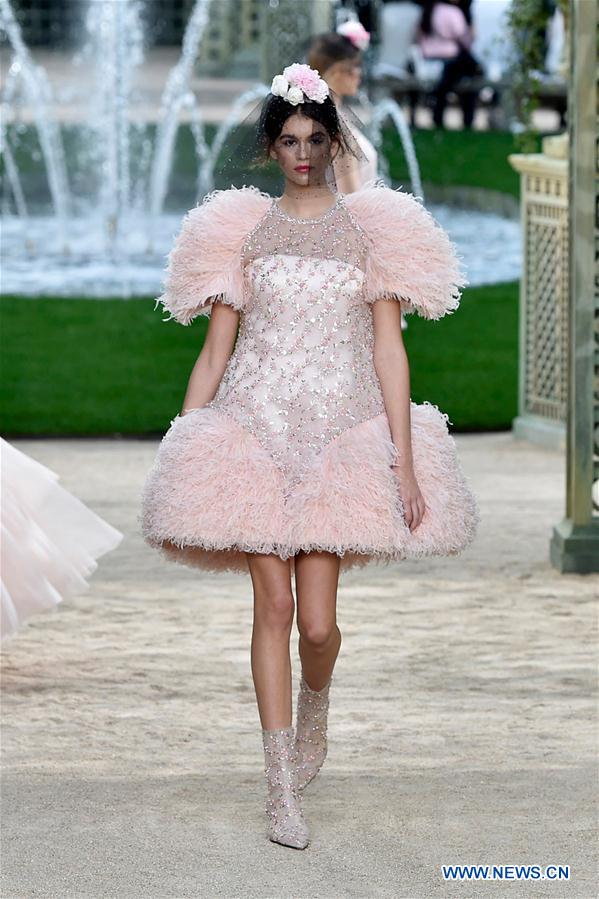 FRANCE-PARIS-FASHION WEEK-HAUTE COUTURE-CHANEL