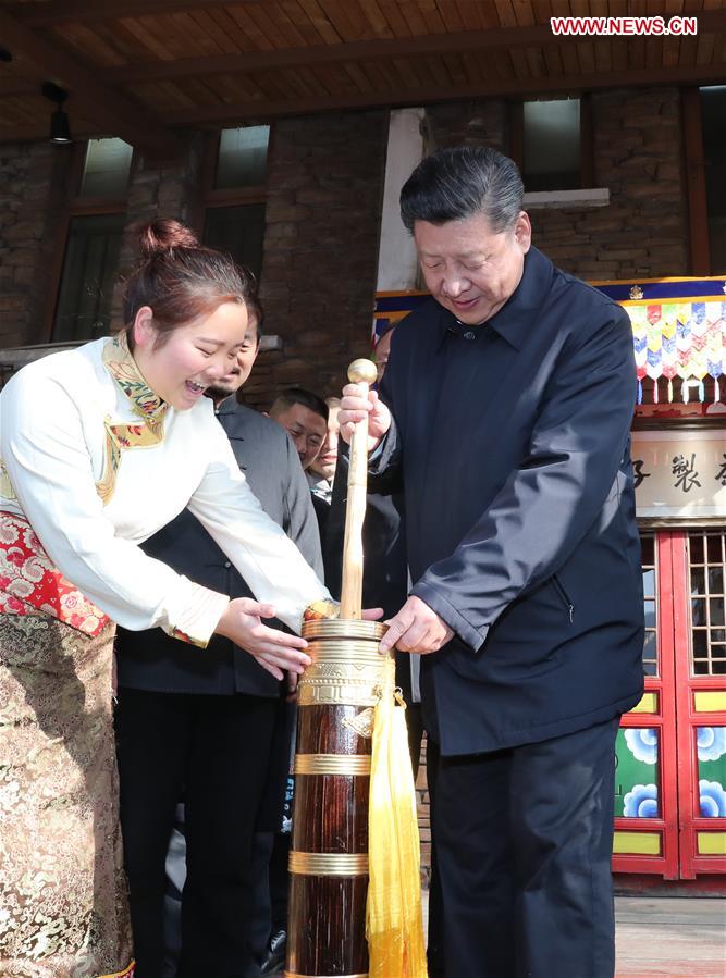 CHINA-SICHUAN-XI JINPING-INSPECTION(CN)