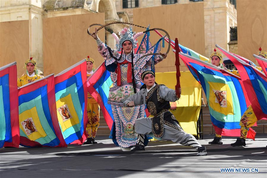 MALTA-VALLETTA-CARNIVAL-CHINA-ZHEJIANG WU OPERA-HAPPY SPRING FESTIVAL