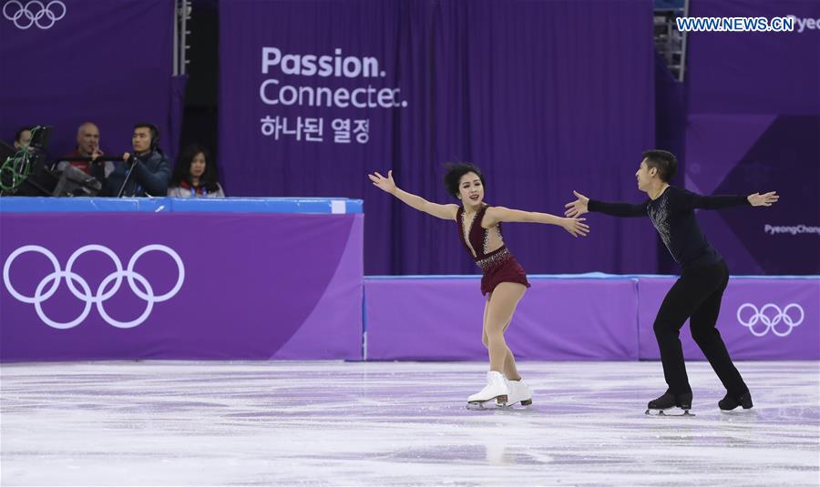 (SP)OLY-SOUTH KOREA-PYEONGCHANG-FIGURE SKATING-PAIR SKATING SHORT PROGRAM