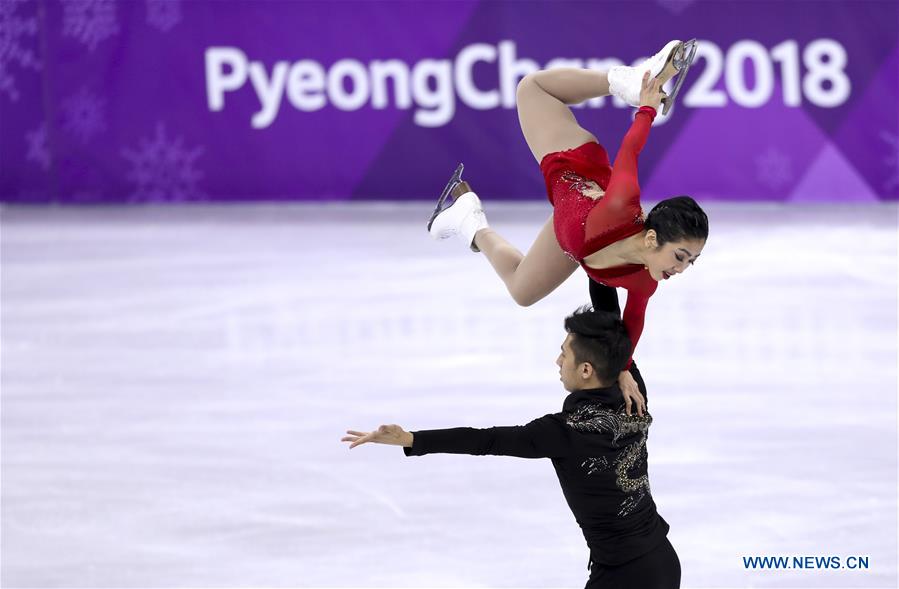 (SP)OLY-SOUTH KOREA-PYEONGCHANG-FIGURE SKATING-PAIR SKATING FREE SKATING