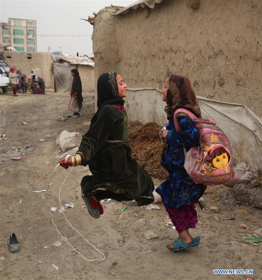 AFGHANISTAN-KABUL-DISPLACED CHILDREN-WAR