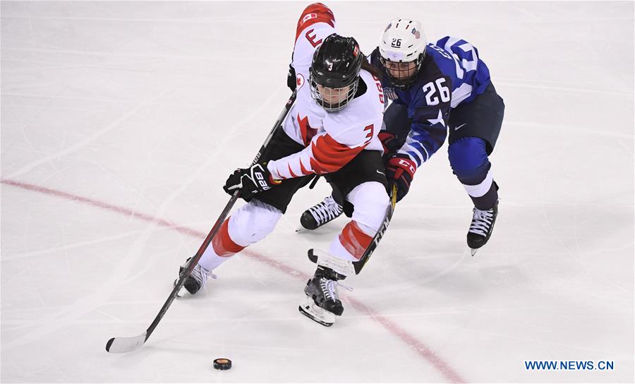 (SP)OLY-SOUTH KOREA-PYEONGCHANG-ICE HOCKEY-WOMEN-FINAL-USA VS CAN