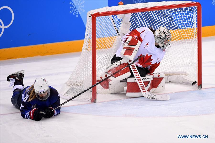 (SP)OLY-SOUTH KOREA-PYEONGCHANG-ICE HOCKEY-WOMEN-FINAL-USA VS CAN