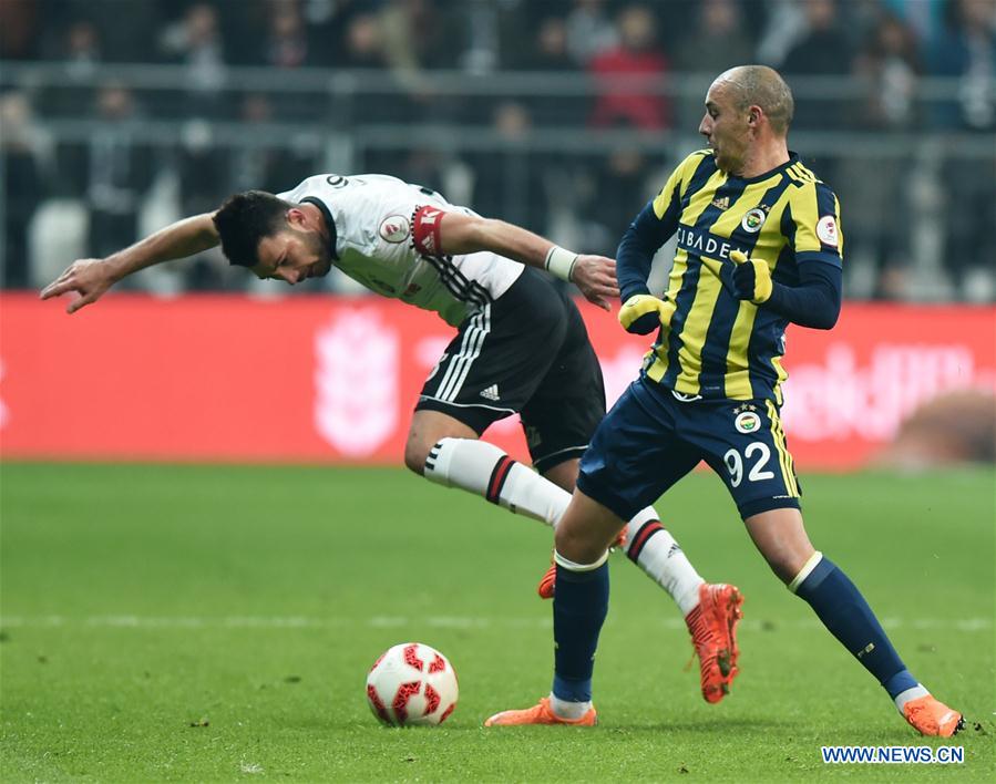 (SP)TURKEY-ISTANBUL-ZIRAAT TURKISH CUP-SEMIFINAL-BESIKTAS VS FENERBAHCE