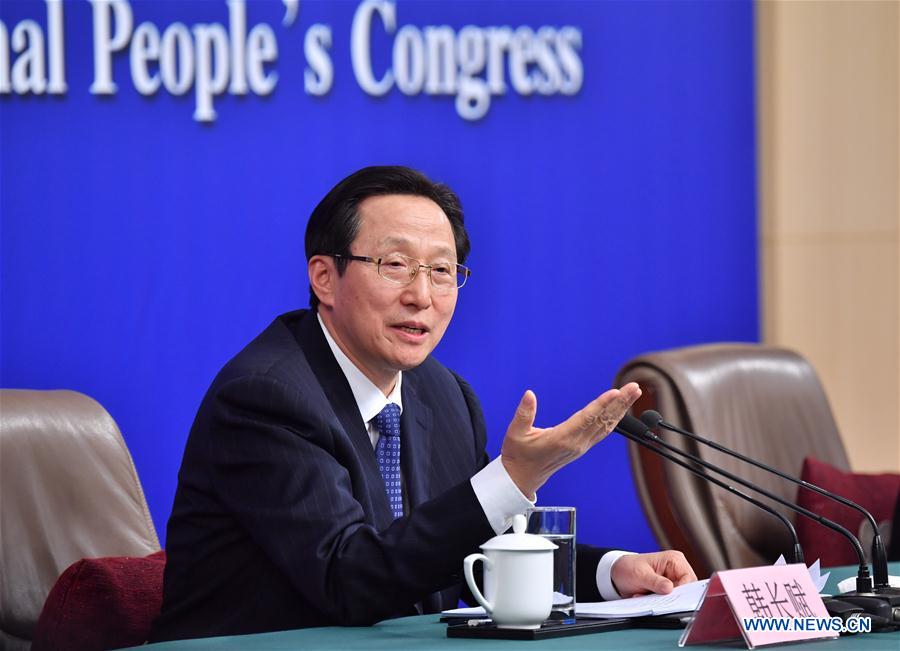 (TWO SESSIONS)CHINA-BEIJING-NPC-PRESS CONFERENCE-AGRICULTURE (CN)