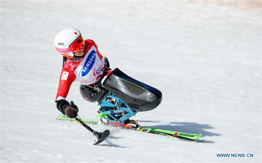 (SP)OLY-PARALYMPIC-SOUTH KOREA-PYEONGCHANG-ALPINE SKIING-WOMEN'S GIANT SLALOM SITTING