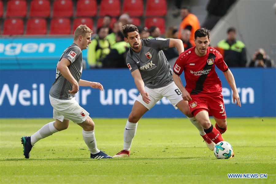 (SP)GERMANY-LEVERKUSEN-SOCCER-BUNDESLIGA-B04 VS FCA