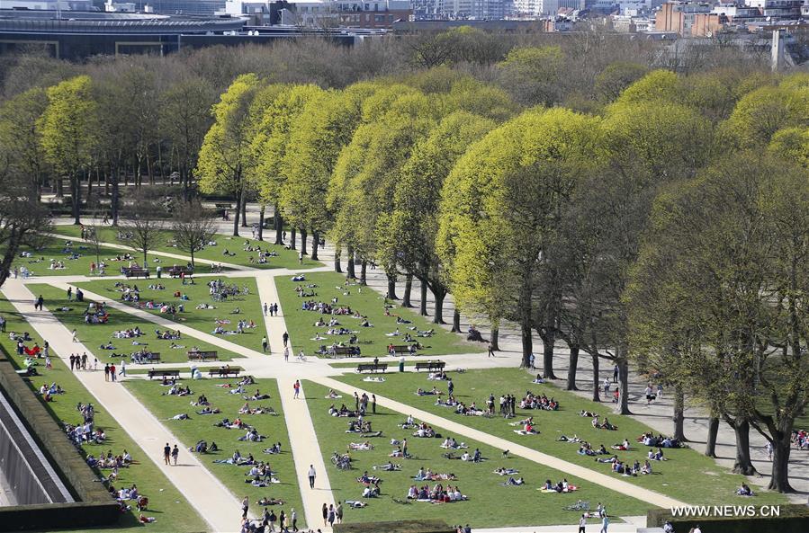 BELGIUM-BRUSSELS-DAILY LIFE-SPRING