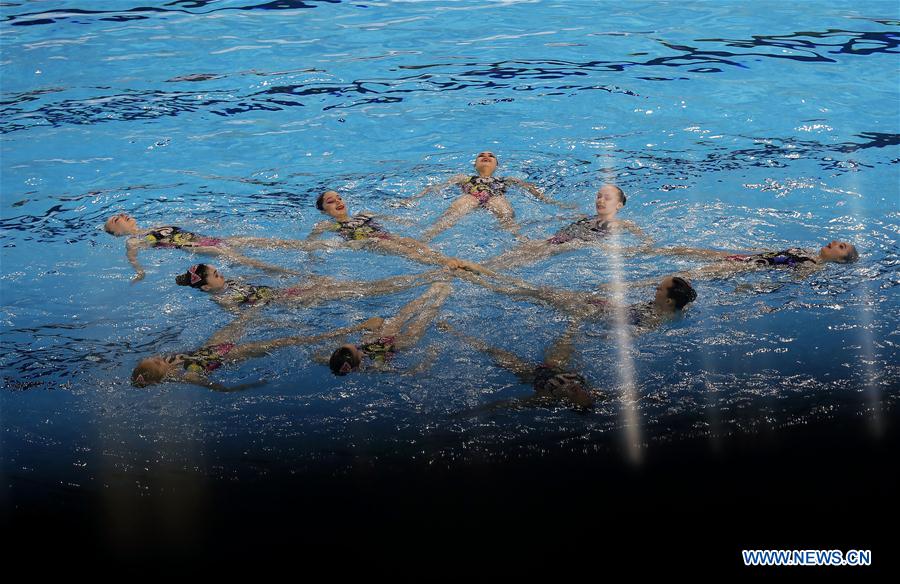 (SP)CHINA-BEIJING-FINA ARTISTIC SWIMMING WORLD SERIES 2018 (CN)