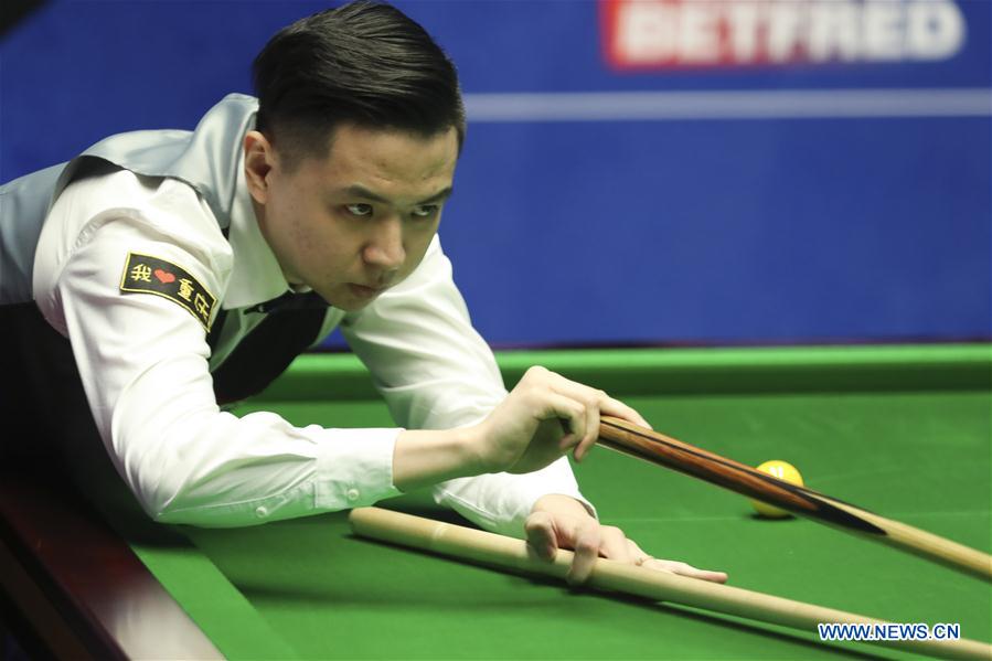 (SP)BRITAIN-SHEFFIELD-SNOOKER-WORLD CHAMPIONSHIP-DAY 3