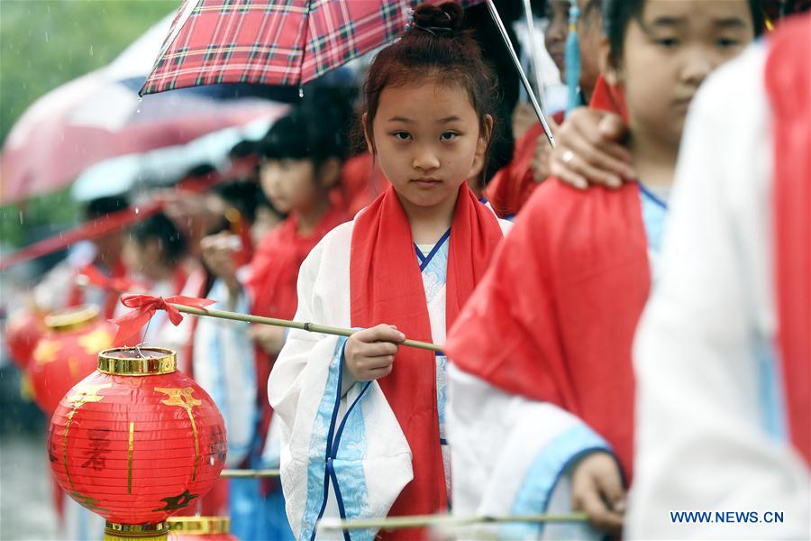 CHINA-HANGZHOU-CULTURE-SUMMER-RITUAL (CN)