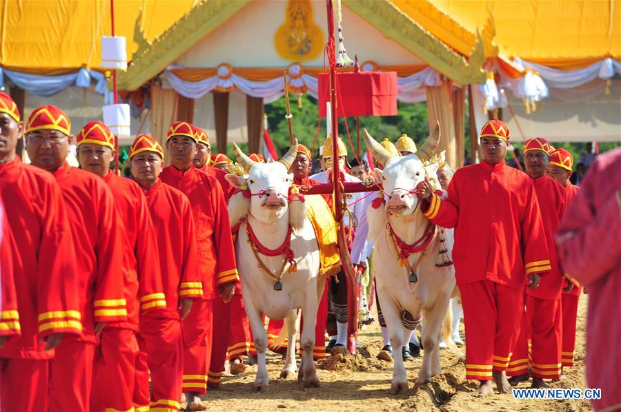 THAILAND-BANGKOK-ROYAL PLOUGHING CEREMONY