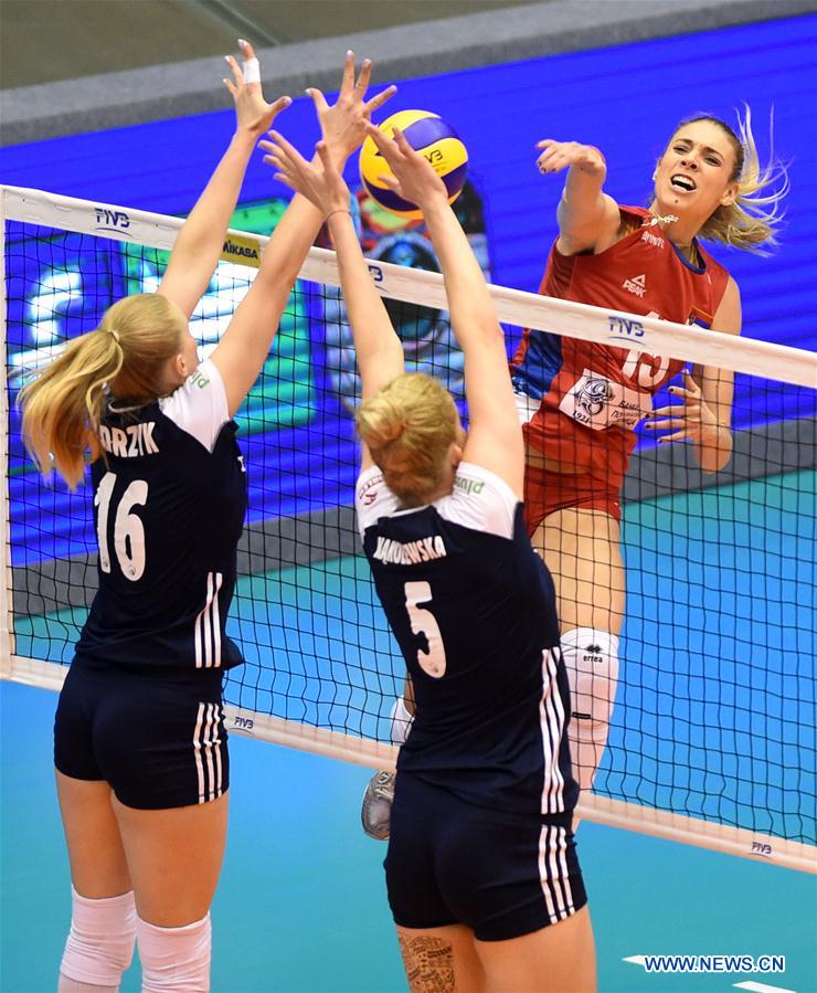 (SP)CHINA-MACAO-VOLLEYBALL-NATIONS LEAGUE-SERBIA VS POLAND(CN)