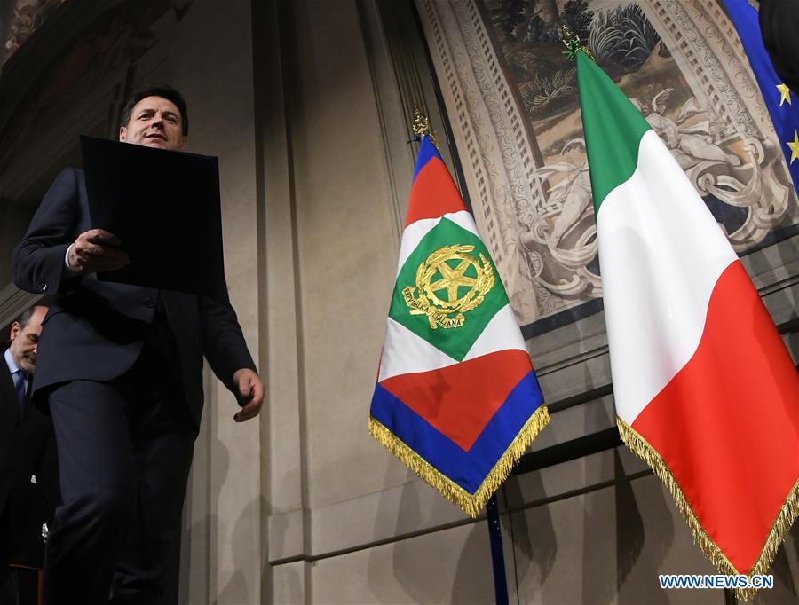 ITALY-ROME-GIUSEPPE CONTE-PM-DESIGNATE