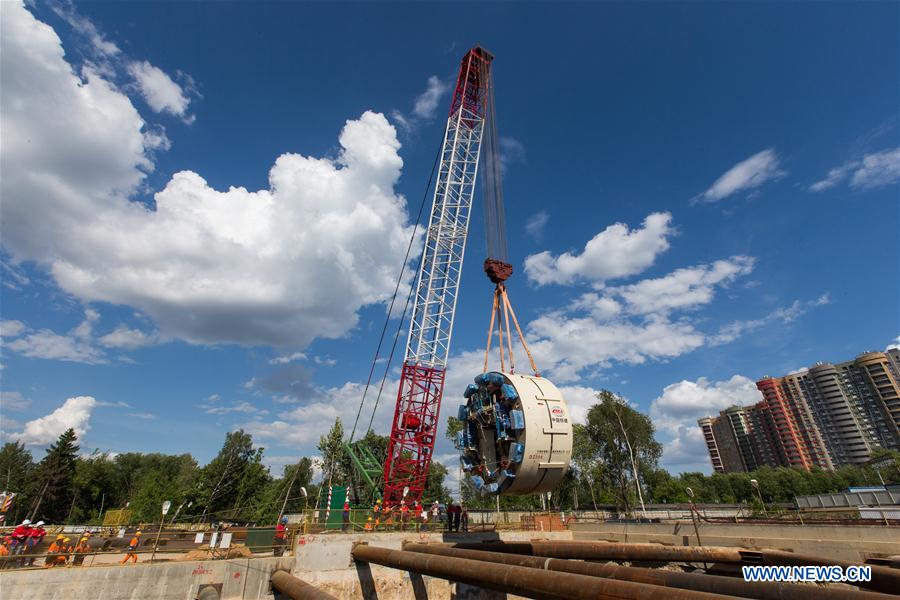 RUSSIA-MOSCOW-CHINA-CRCC-SUBWAY-CONSTRUCTION