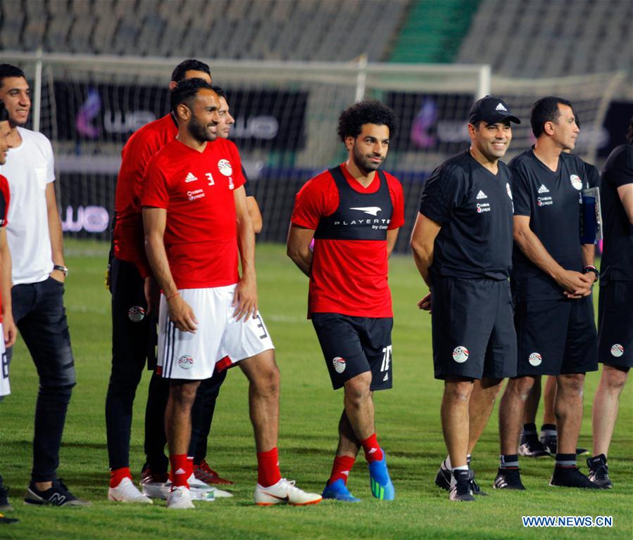 (SP)EGYPT-CAIRO-SOCCER-WORLD CUP-TRAINING