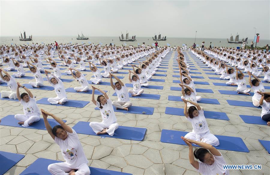 #CHINA-JIANGSU-WUXI-YOGA (CN)