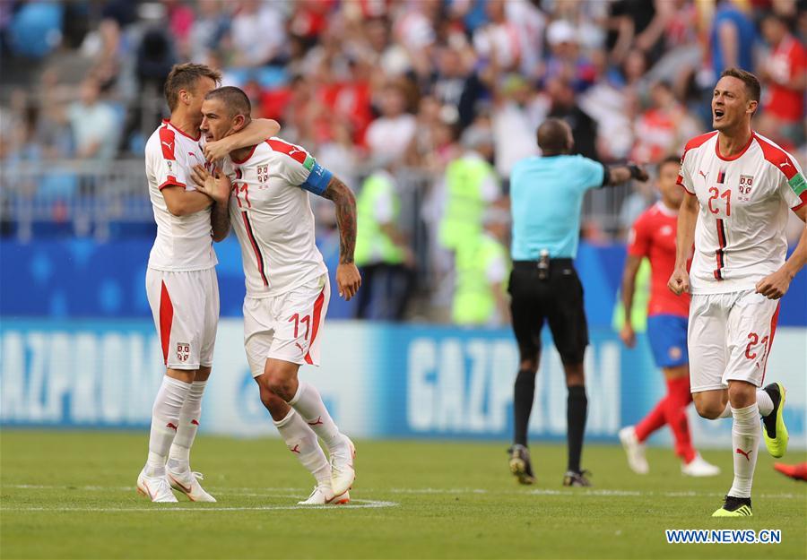 (SP)RUSSIA-SAMARA-2018 WORLD CUP-GROUP E-COSTA RICA VS SERBIA