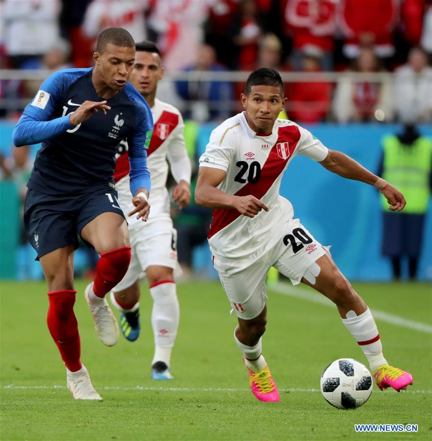 (SP)RUSSIA-YEKATERINBURG-2018 WORLD CUP-GROUP C-FRANCE VS PERU