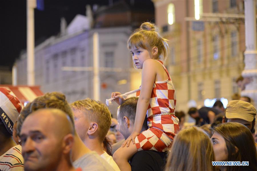 (SP)CROATIA-ZAGREB-SOCCER-FIFA WORLD CUP-FANS