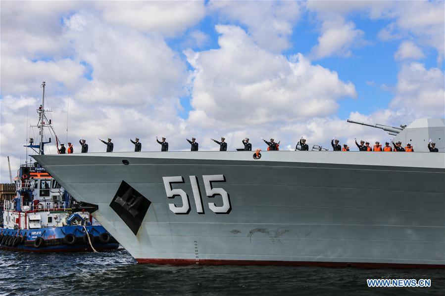 POLAND-GDYNIA PORT-CHINESE FRIGATE "BINZHOU"-VISIT