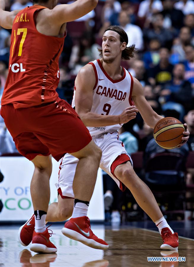 (SP)CANADA-VANCOUVER-PACIFIC RIM BASKETBALL CLASSIC-CHINA VS CANADA