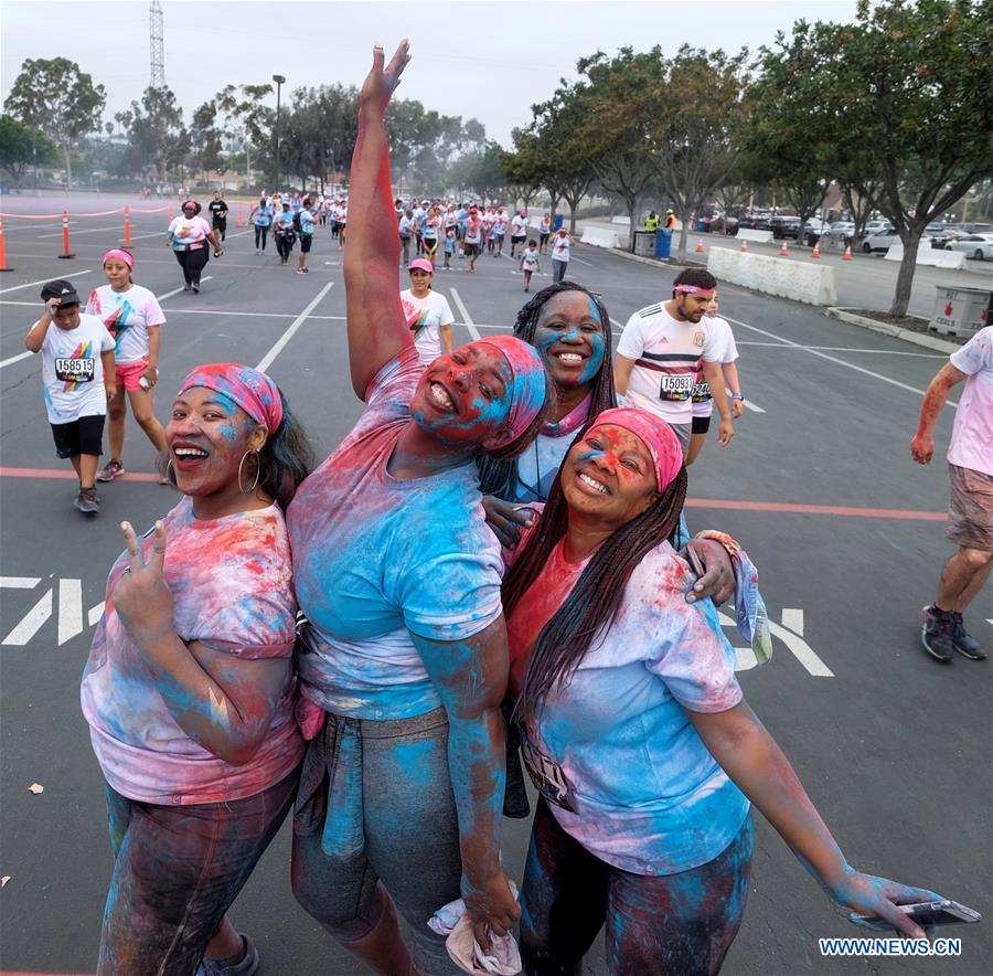 (SP)U.S.-LOS ANGLES-COLOR RUN