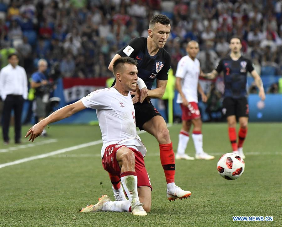 (SP)RUSSIA-NIZHNY NOVGOROD-2018 WORLD CUP-ROUND OF 16-CROATIA VS DENMARK