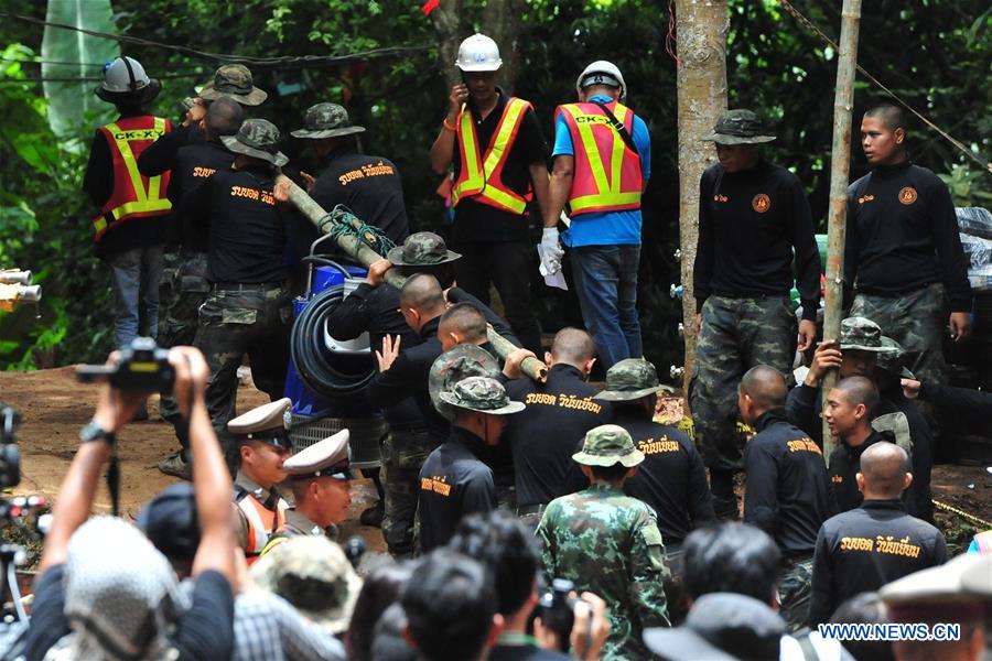 THAILAND-CHIANG RAI-FOOTBALLERS-RESCUE