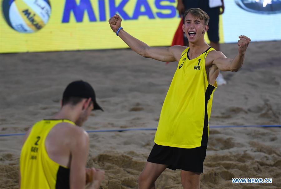 (SP)CHINA-NANJING-BEACH VOLLEYBALL-U19 WORLD CHAMPIONSHIPS (CN)