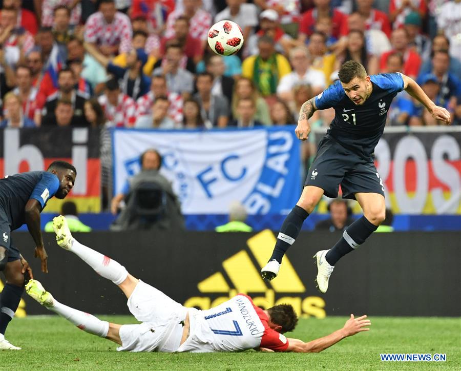 (SP)RUSSIA-MOSCOW-2018 WORLD CUP-FINAL-FRANCE VS CROATIA