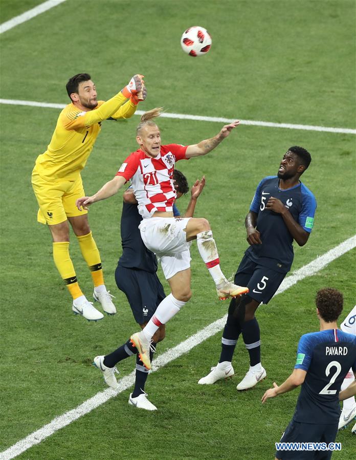 (SP)RUSSIA-MOSCOW-2018 WORLD CUP-FINAL-FRANCE VS CROATIA