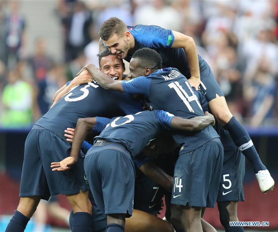 (SP)RUSSIA-MOSCOW-2018 WORLD CUP-FINAL-FRANCE VS CROATIA