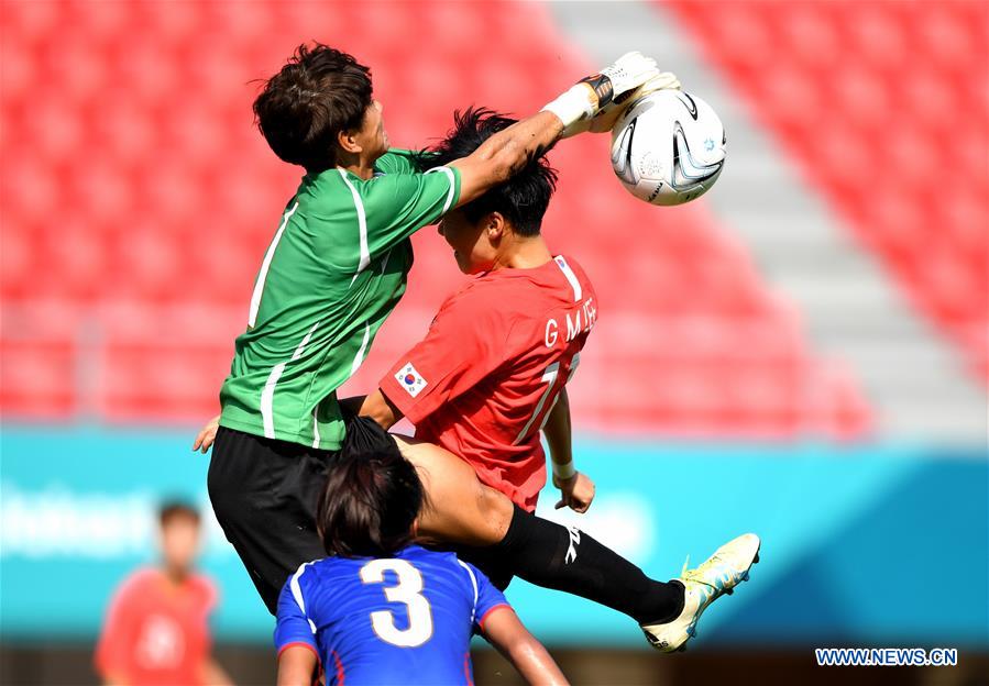 (SP)INDONESIA-PALEMBANG-ASIAN GAMES-FOOTBALL-SOUTH KOREA VS CHINESE TAIPEI