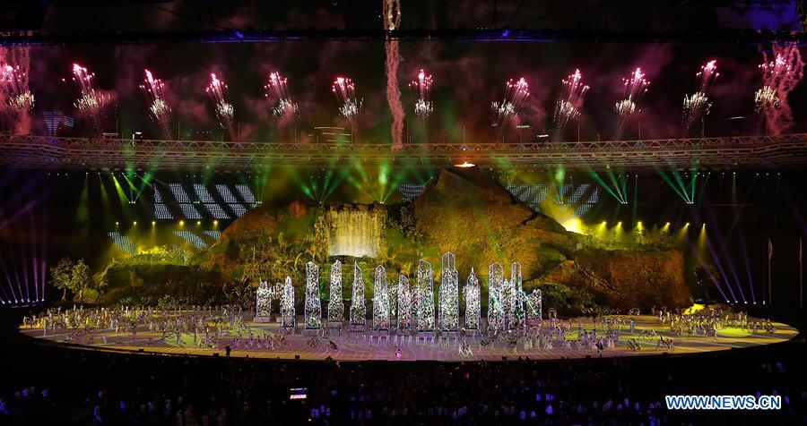 (SP)INDONESIA-JAKARTA-ASIAN GAMES-OPENING CEREMONY