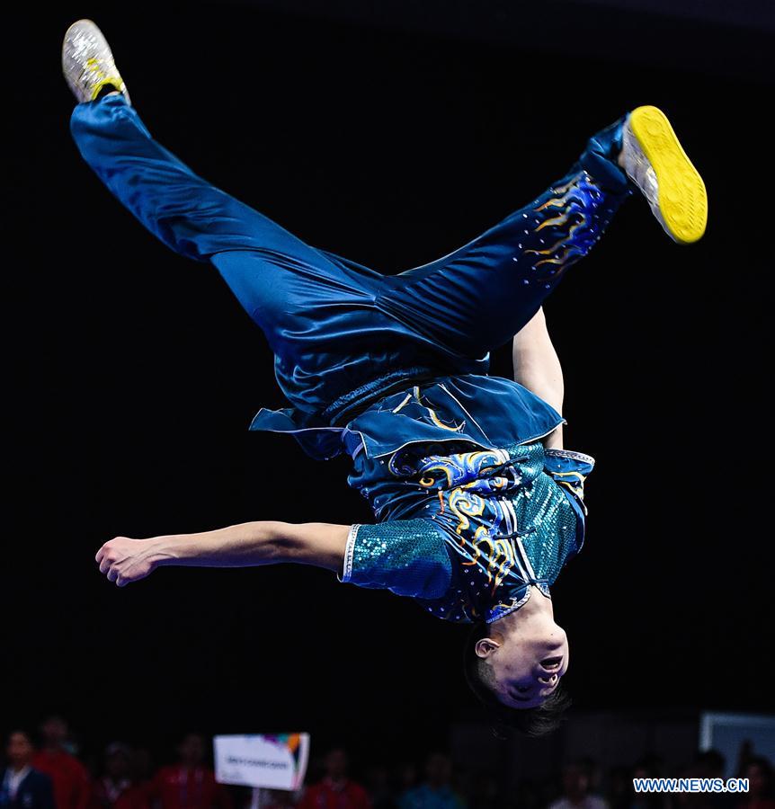 (SP)INDONESIA-JAKARTA-ASIAN GAMES-WUSHU-MEN’S CHANGQUAN