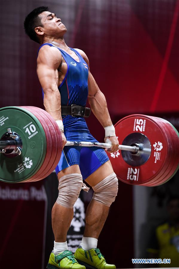 (SP)INDONESIA-JAKARTA-ASIAN GAMES-WEIGHTLIFTING