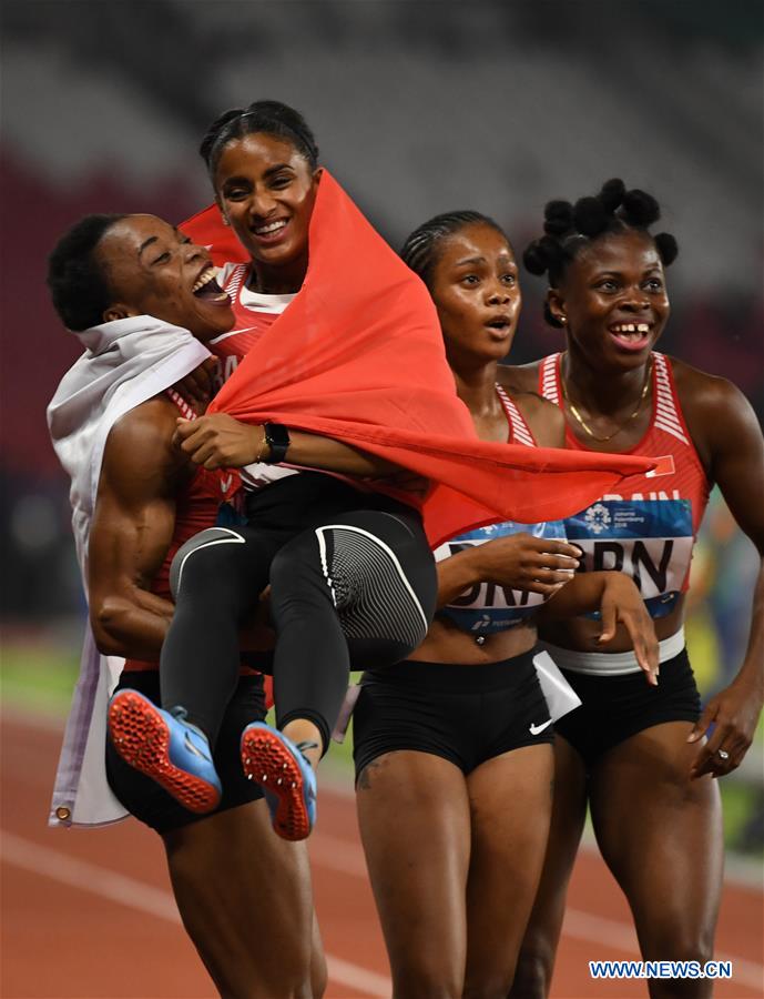 (SP)INDONESIA-JAKARTA-ASIAN GAMES-ATHLETICS-WOMEN'S 4X100M RELAY