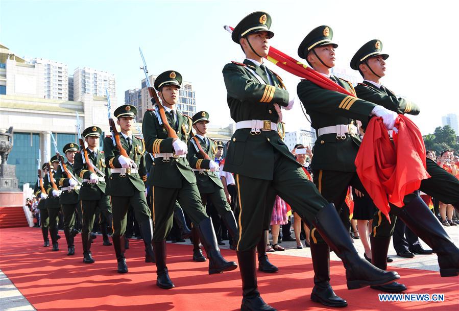 CHINA-NATIONAL DAY-FLAG-RAISING CEREMONY (CN)