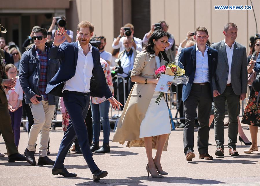 AUSTRALIA-SYDNEY-BRITAIN-PRINCE HARRY-MEGHAN