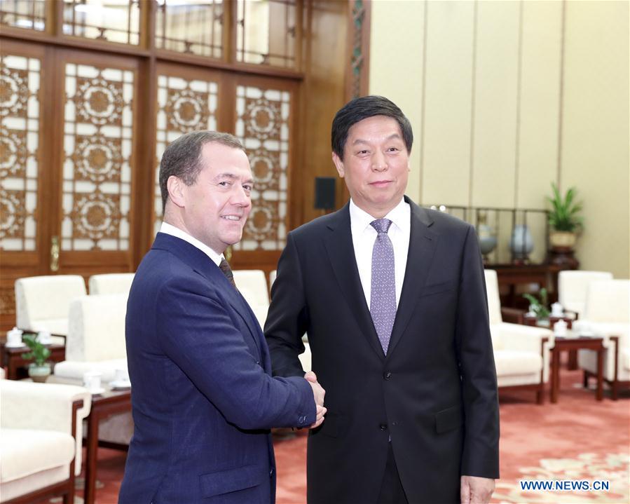 CHINA-BEIJING-LI ZHANSHU-RUSSIAN PM-MEETING (CN)