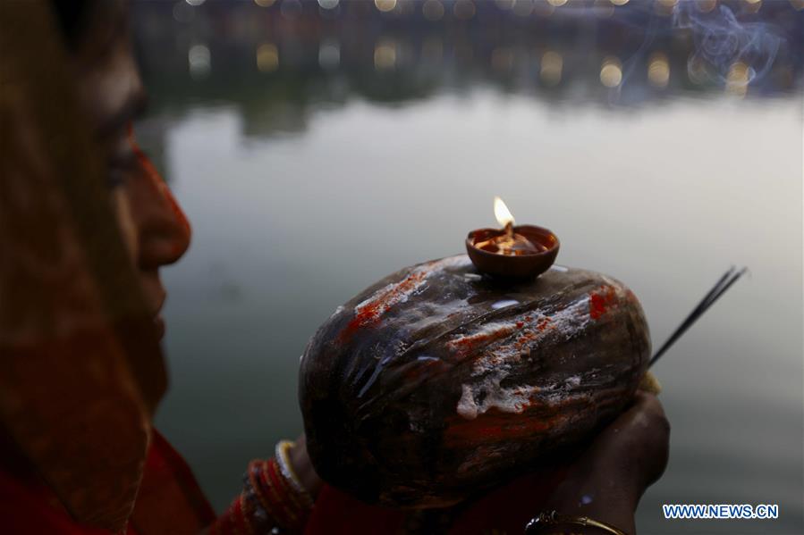 NEPAL-KATHMANDU-CULTURE-CHHATH FESTIVAL