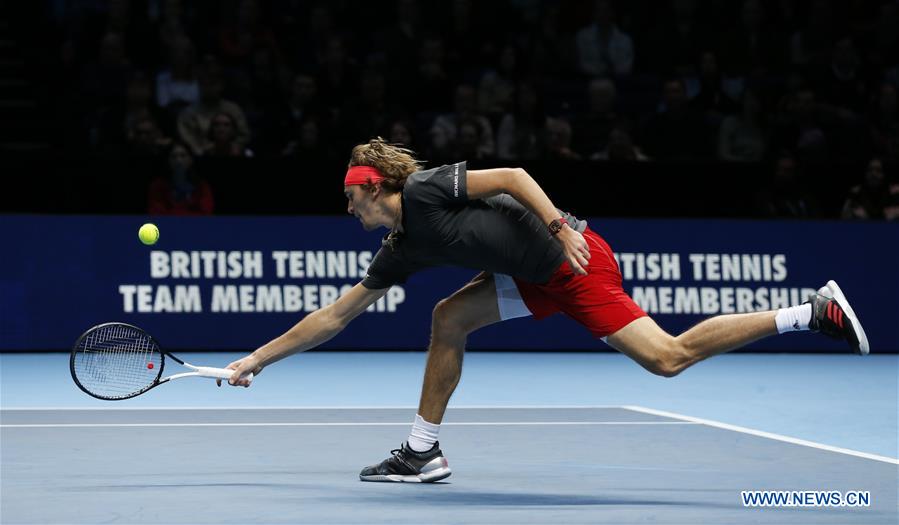 (SP)BRITAIN-LONDON-TENNIS-ATP WORLD TOUR FINALS-DAY 6 